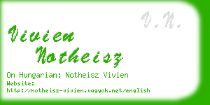 vivien notheisz business card